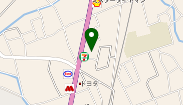 田京自動車整備工場の地図画像