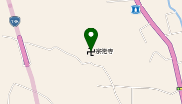 宗徳寺の地図画像