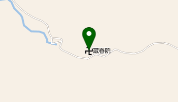 蔵春院の地図画像