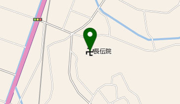 長伝院の地図画像