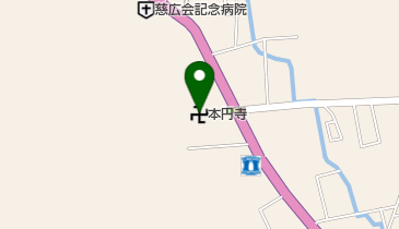 本円寺の地図画像