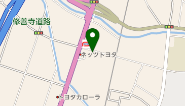 椨の地図画像