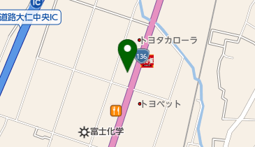 有限会社上田タイヤ大仁店の地図画像