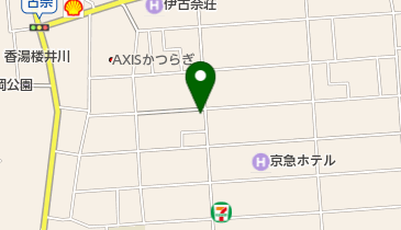 アビッシュ美容室の地図画像