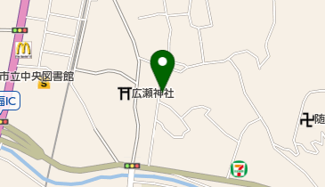 ヒロ美容室の地図画像