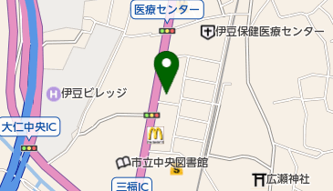 メガネのタニグチ田京店の地図画像