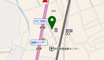 おちあい薬局田京店の地図画像