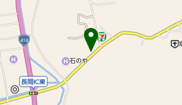 天野屋洋品店の地図画像