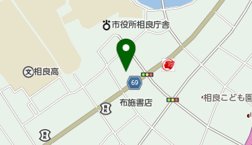 ナベヤ玩具店の地図画像