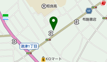 大阪屋の地図画像