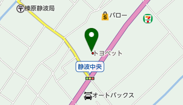 静岡トヨペット株式会社榛原静波店の地図画像