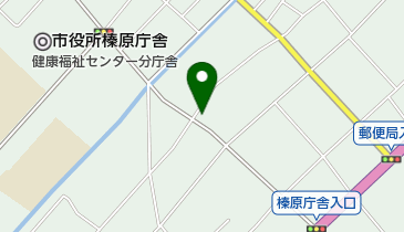 服織田神社社務所の地図画像