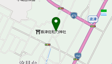 美容室はるの地図画像