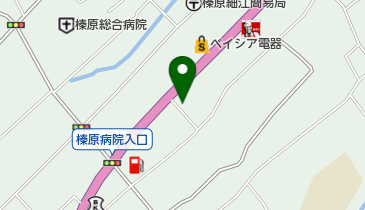 ヘアーサロンボンズの地図画像