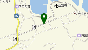 こめや理容館の地図画像