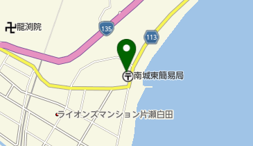 餃子軒の地図画像