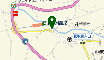 バーベキユーふるさとの地図画像