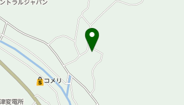 沢田公民館の地図画像