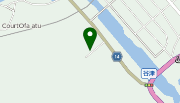 谷津公民館の地図画像