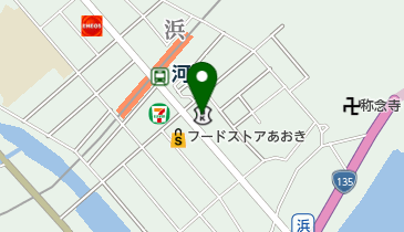 静岡銀行河津支店の地図画像