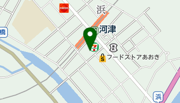 へそ曲がりの地図画像