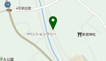 萩原美容室の地図画像