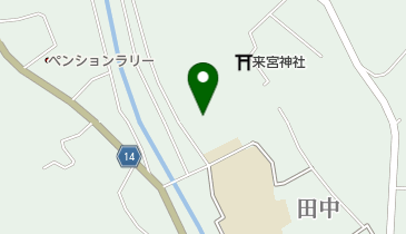 みちのく荘の地図画像