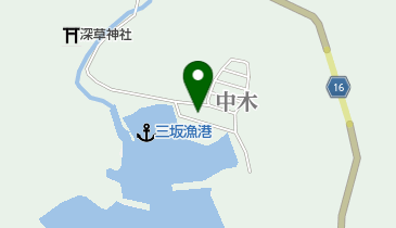 中木生活改善センターの地図画像