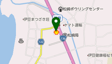 松崎石油株式会社の地図画像