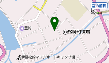 松崎珠算学校の地図画像