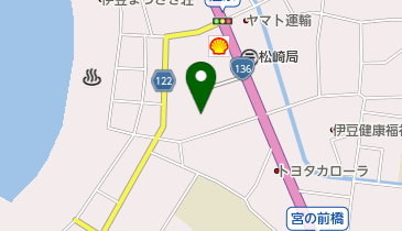 松崎町商工会の地図画像