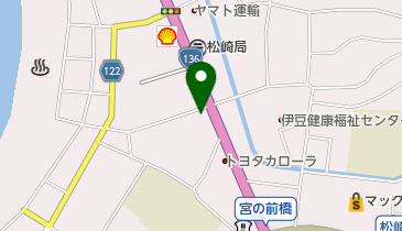 福本ふとん店の地図画像