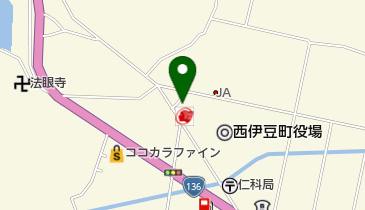 しんや洋品店の地図画像