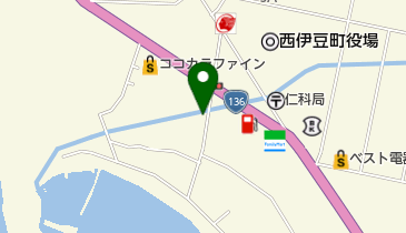 やまだ美容室の地図画像