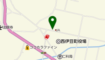 かごや洋品店の地図画像