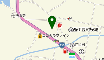 さとう理容店の地図画像
