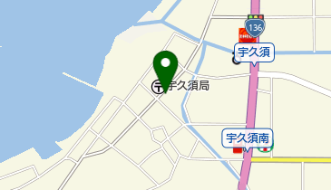 三共食堂の地図画像