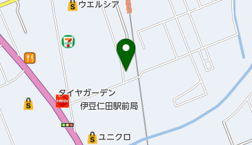 伊豆仁田キリスト教会の地図画像