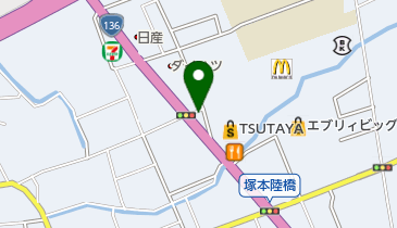 やましょう酒店の地図画像
