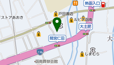 美容室おがわの地図画像