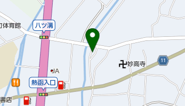 植松洋品店の地図画像