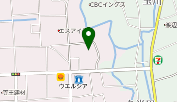 正眼寺の地図画像