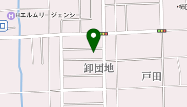マルシェフ卸団地店の地図画像