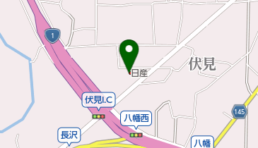 静岡日産自動車株式会社 東部センターの地図画像