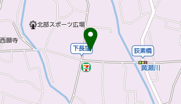 下長窪区公会堂の地図画像