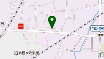 竹原区公民館の地図画像