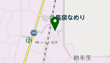田中屋クリーニング店の地図画像