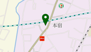 桑原自動車の地図画像