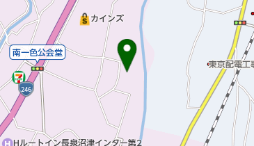 玉泉寺の地図画像