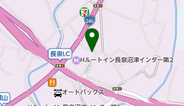 グリーンリースおさだの地図画像